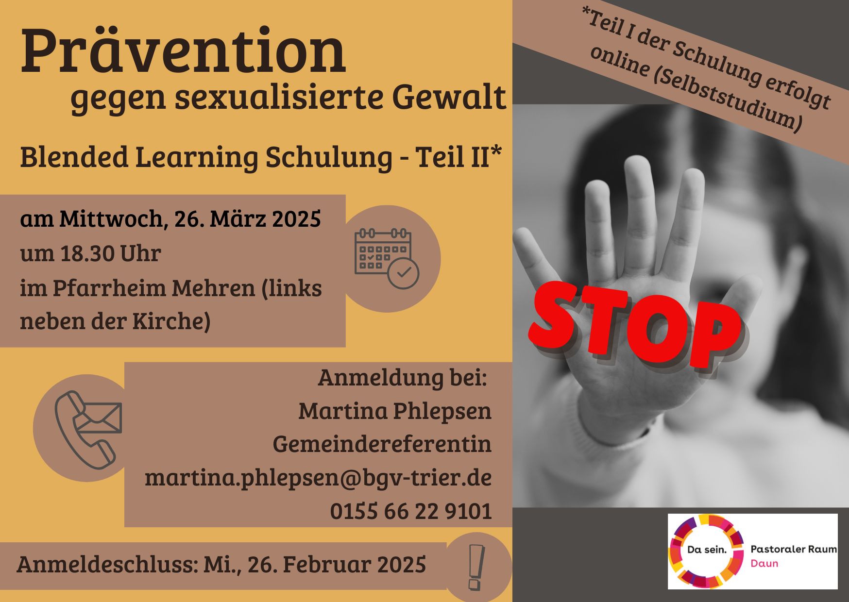 26.03.2025-BL-Flyer (c) Martina Phlepsen 26.03.2025-BL-Flyer