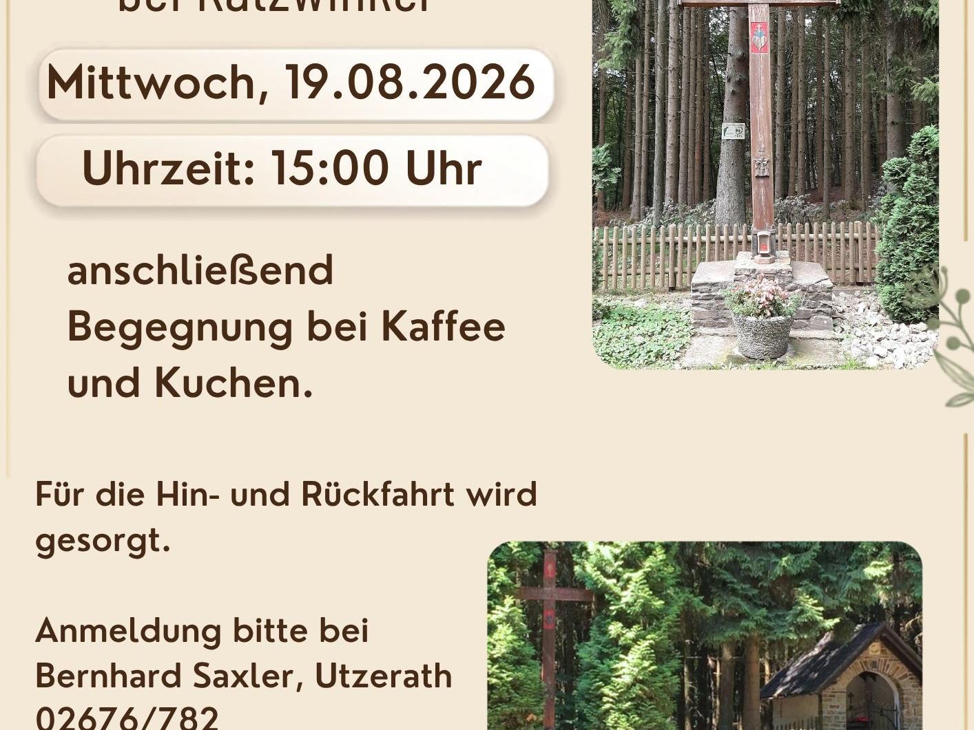 Andacht am Afelskreuz 3