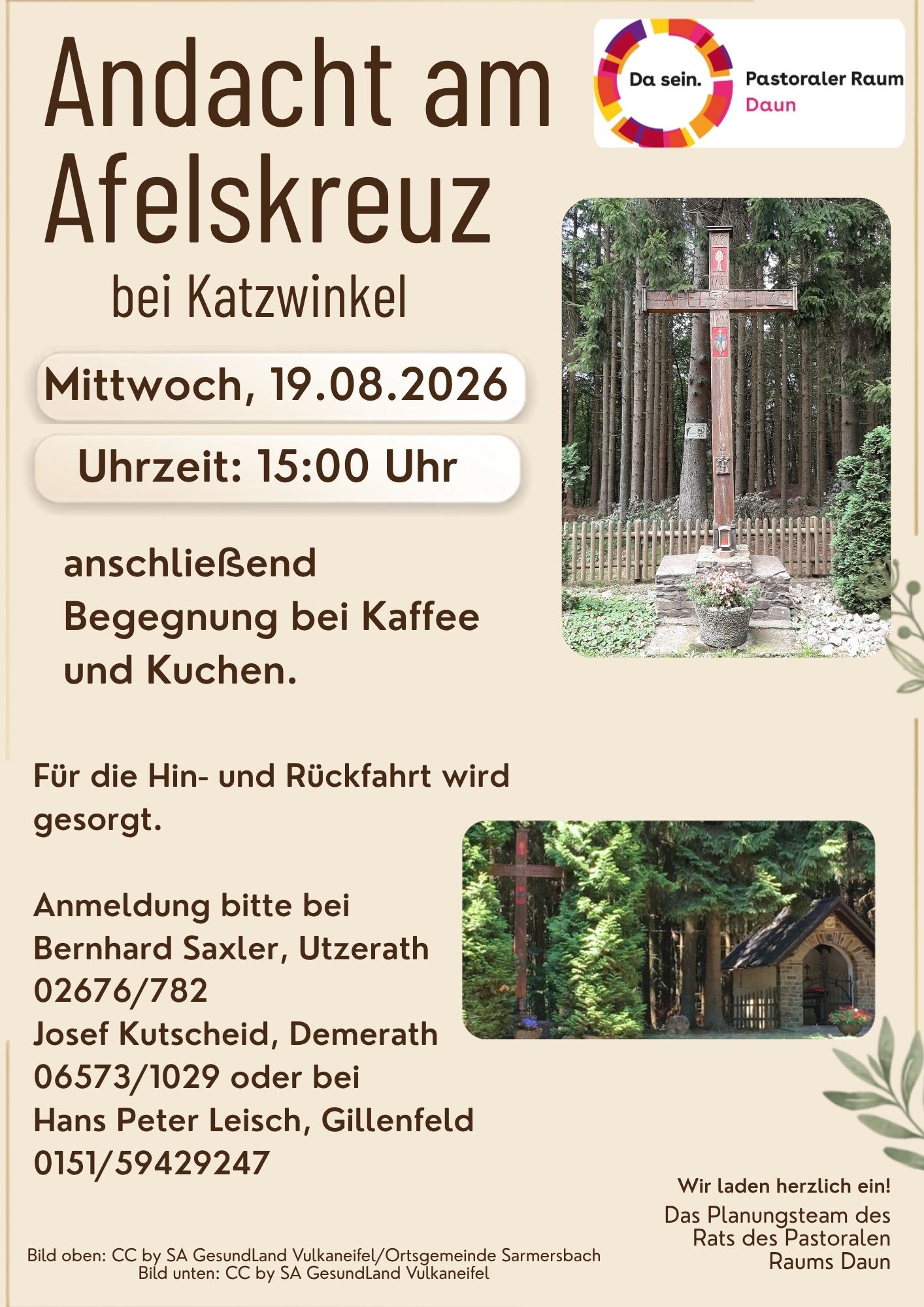 Andacht am Afelskreuz 3 (c) Stefan Becker Andacht am Afelskreuz 3