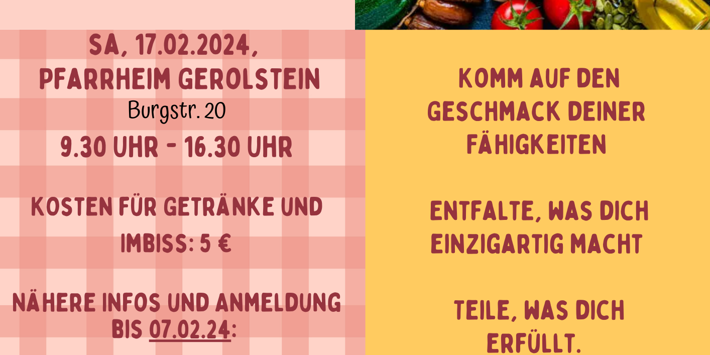 Entdecke was in dir steckt Plakat