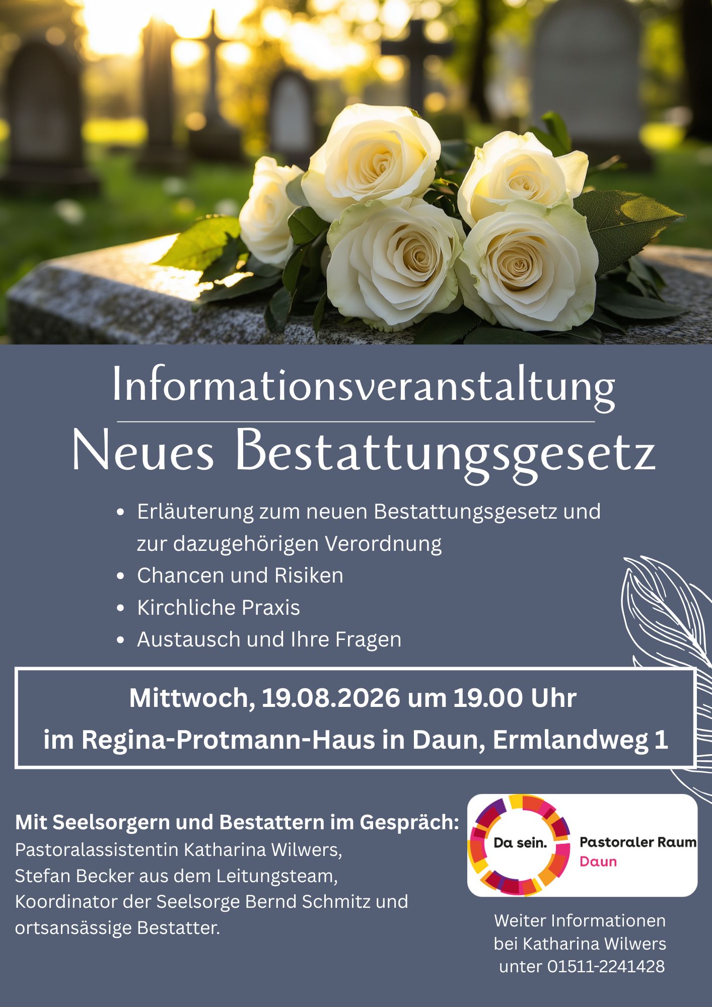 Flyer Infoveranstaltung Daun (c) Stefan Becker Flyer Infoveranstaltung Daun