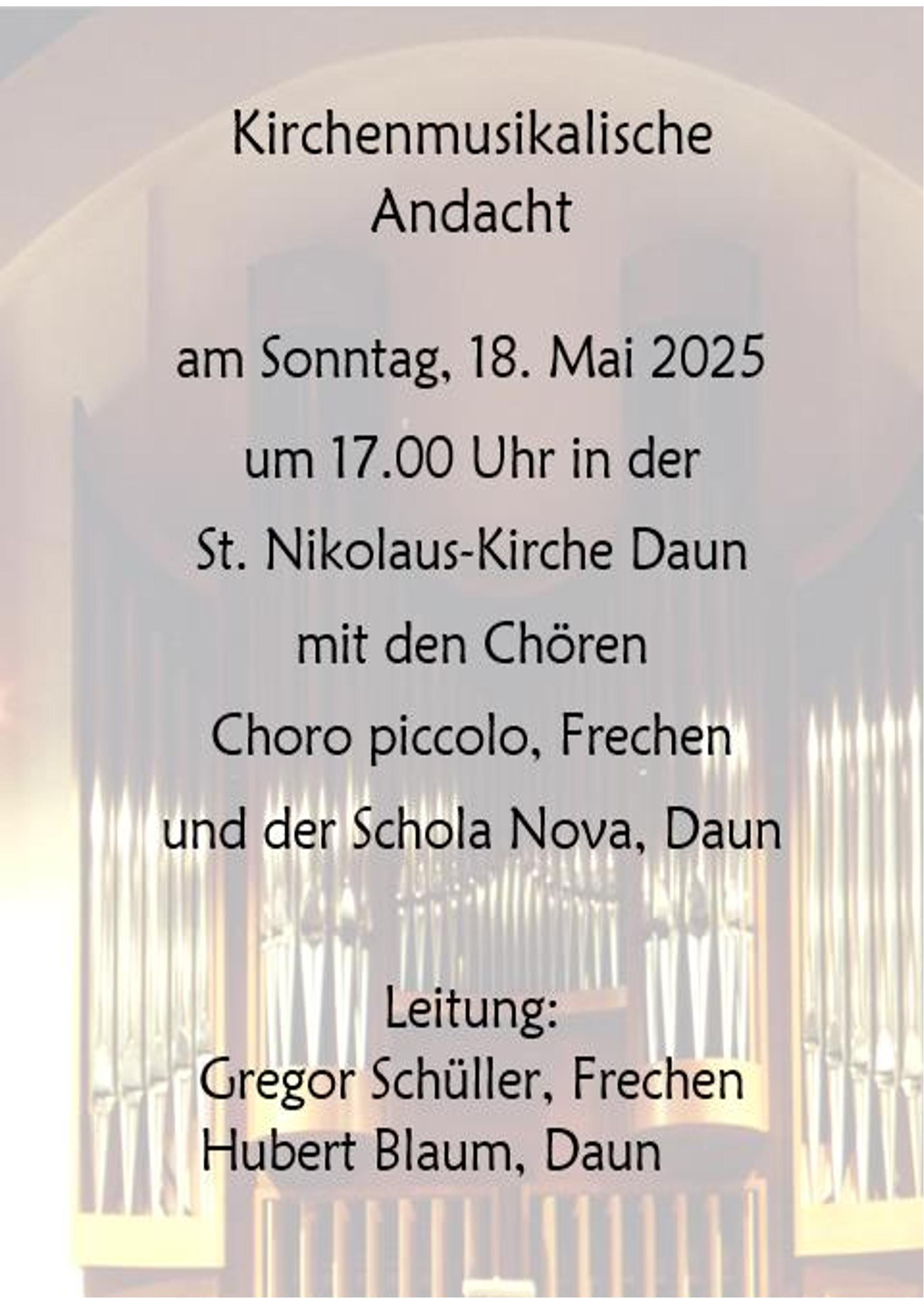 Plakat Kirchenmusikaliche Andacht_18.05.2025-1