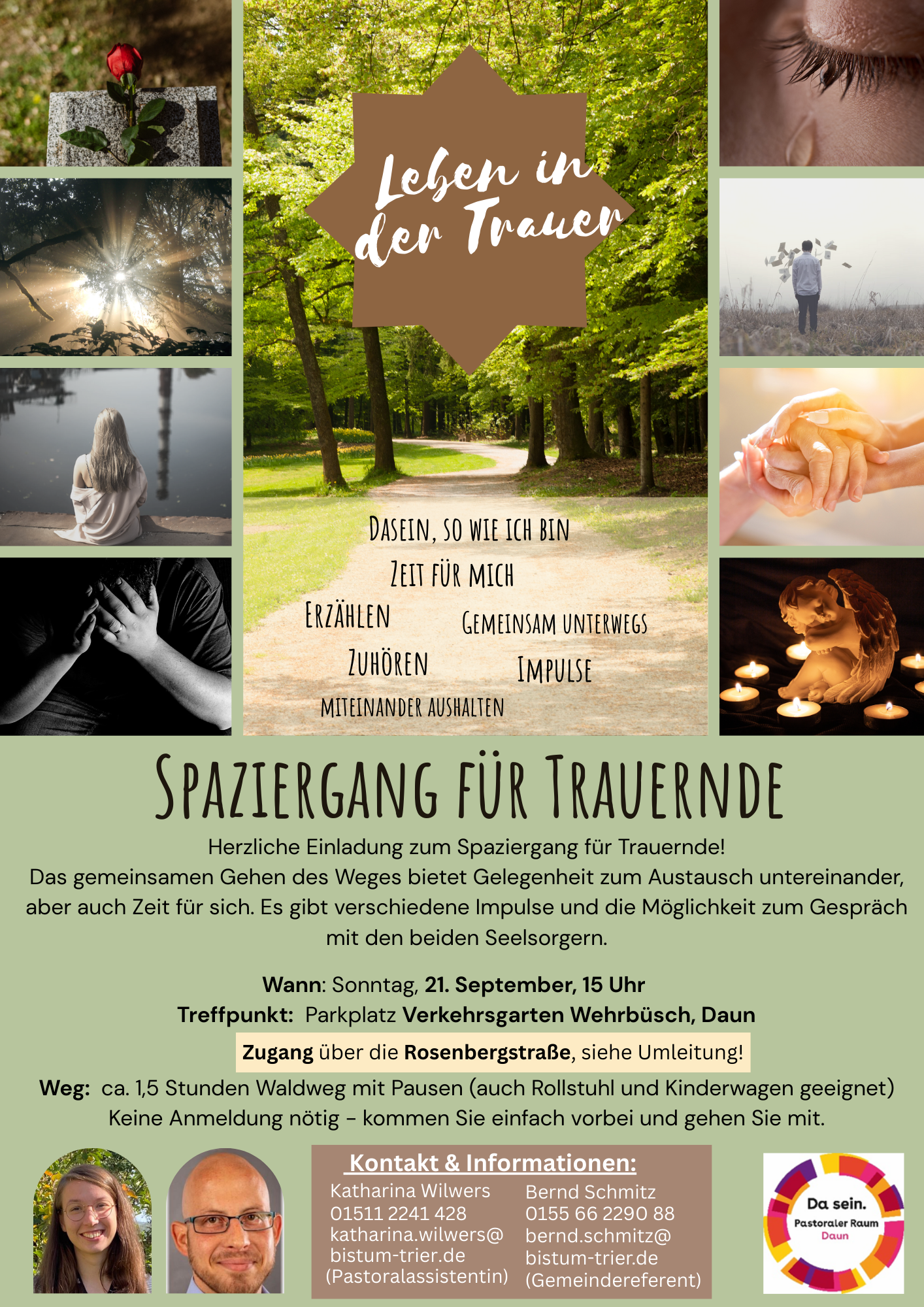 Trauerspaziergang - Leben in der Trauer