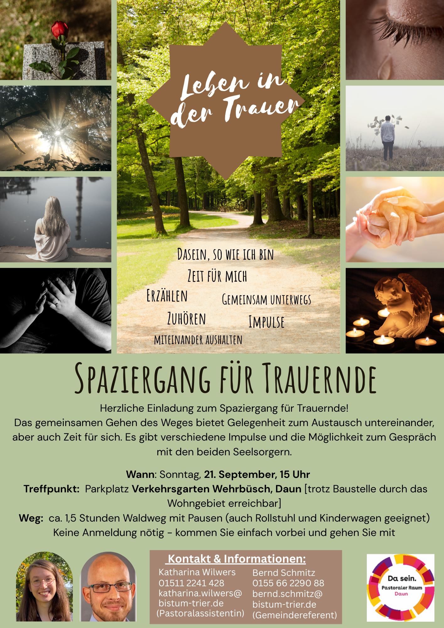 Trauerspaziergang - Leben in der Trauer