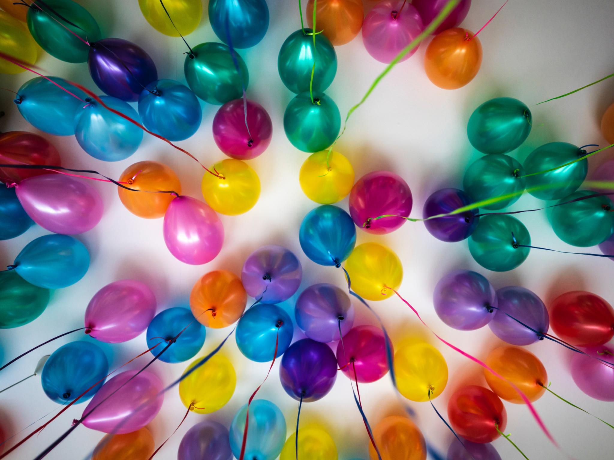 bunte Luftballons